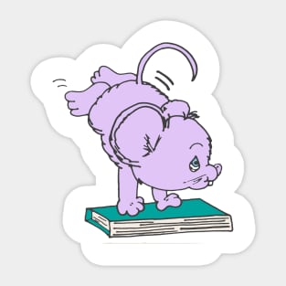 Library Mouse Sticker